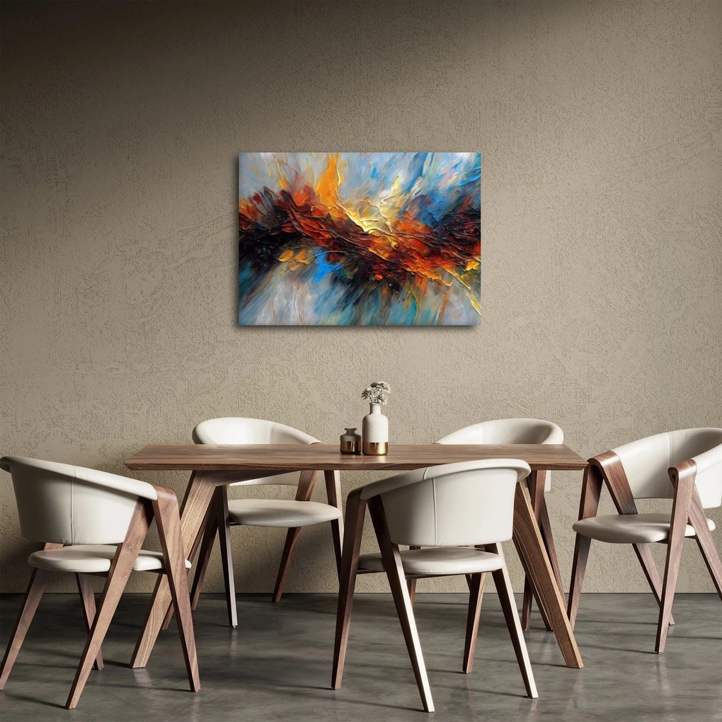 Tablou - Textura culorii (70x50 cm)
