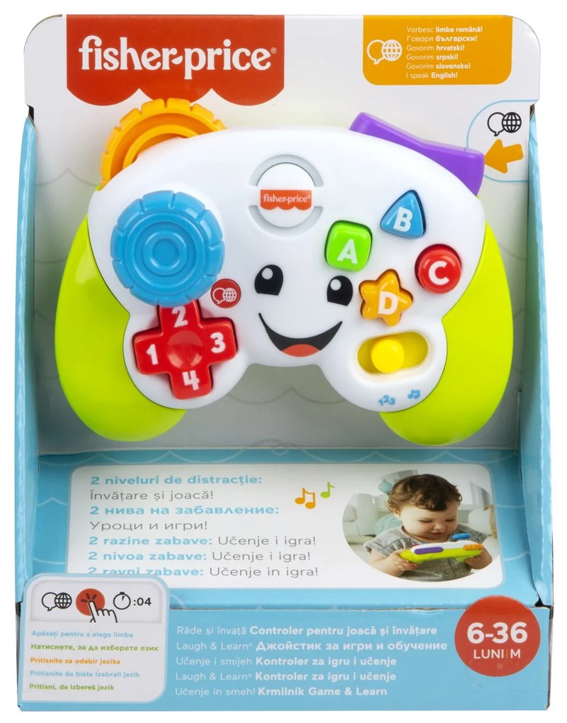 Fisher price controller interactiv in limba romana