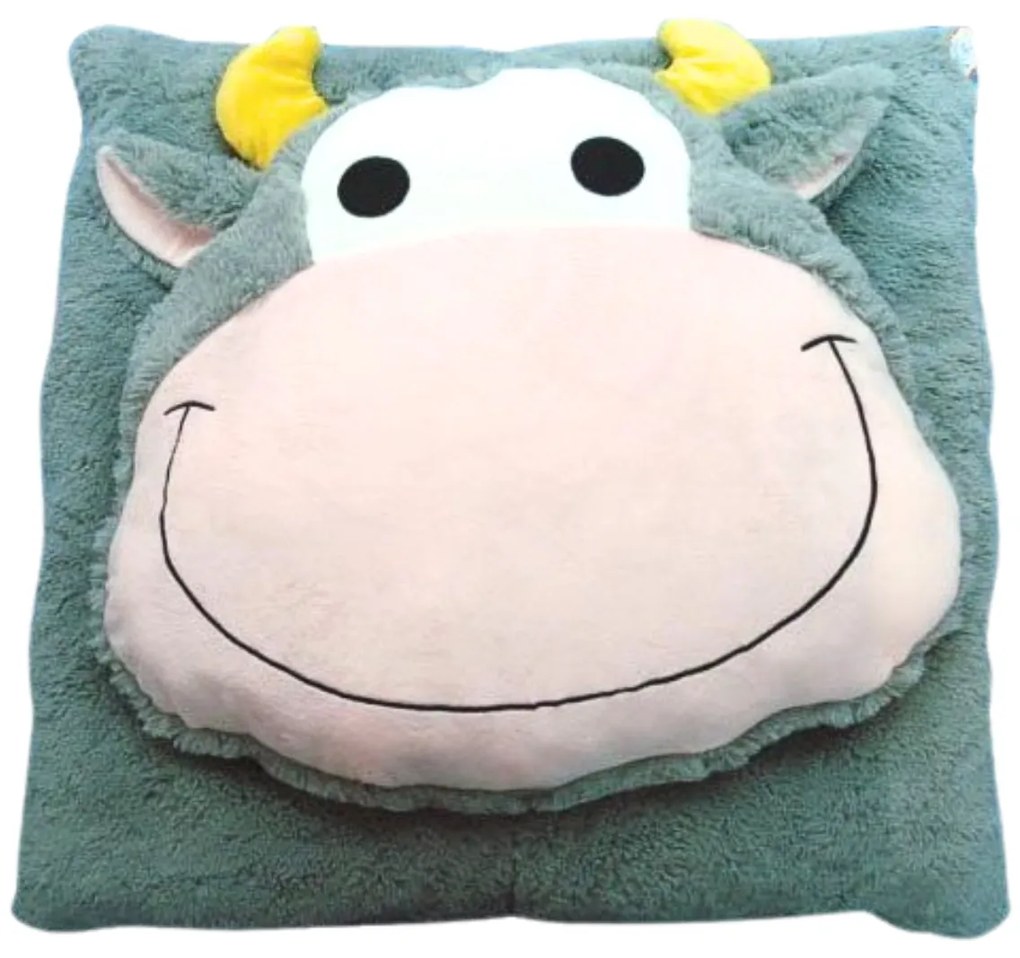 Perna pentru copii CUDDLI FRIENDS 70x70 cm plus - mai multe culori Culoare: Albastru inchis