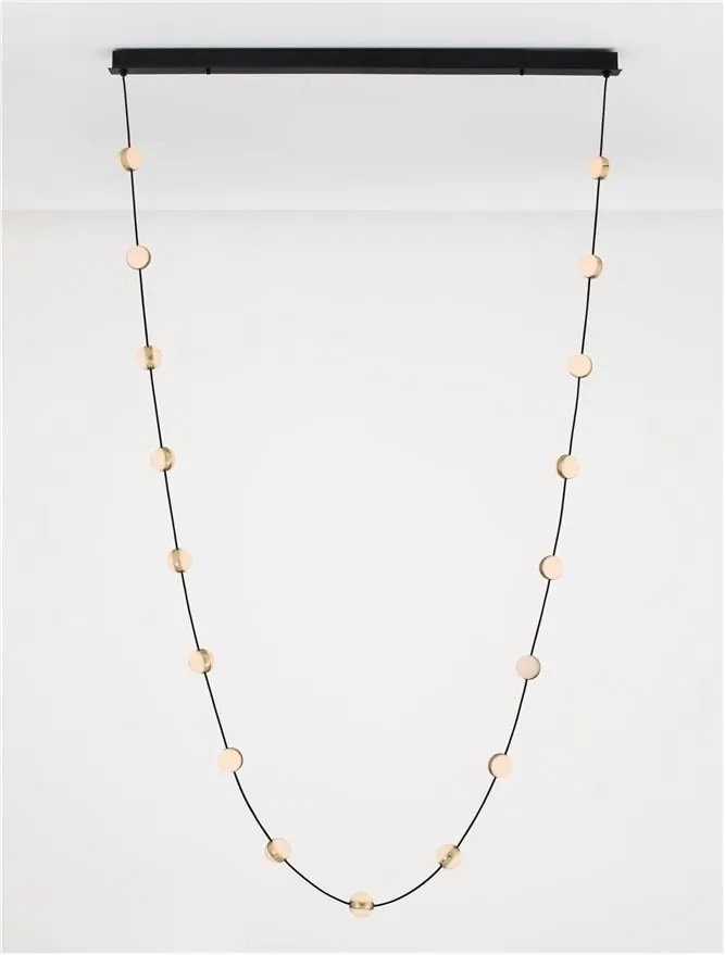Lustra LED suspendata, deosebita design lux ALCINOE