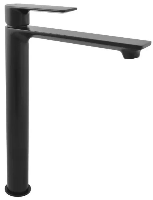 RAV Slezák NL130.0CMAT - Baterie pentru lavoar NIL, 31,2 cm, negru mat