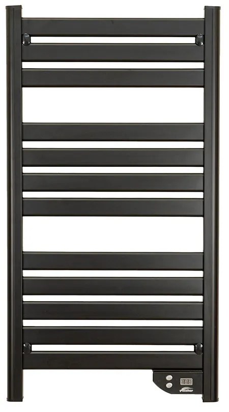 Radiator electric pentru prosoape 500W negru