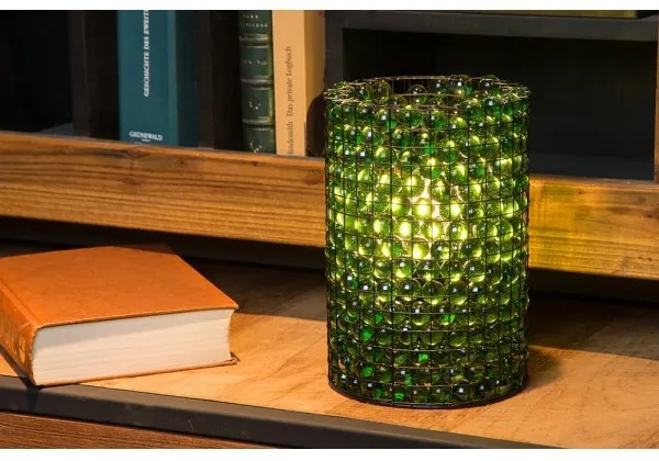 Lampă de masă EXTRAVAGANZA MARBELOUS 1xE14/40W/230V albastră Lucide 78597/01/60