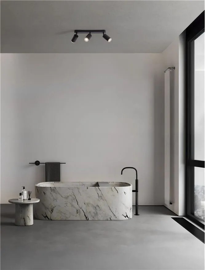 Plafoniera cu 3 Spoturi directionabile protectie IP44, MAO, NVL-9011418