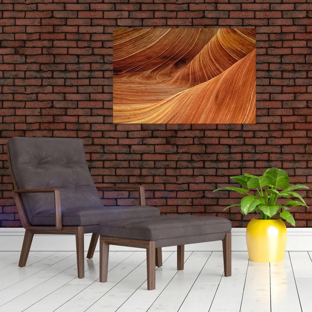 Tablou - Nisip roșu (90x60 cm)