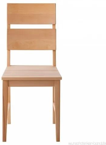 Set de 2 scaune TelferWood I din lemn masiv de fag, maro, 42 x 92 x 49 cm