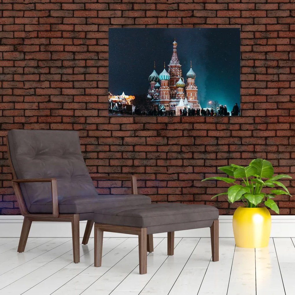 Tablou construcției din Rusia (90x60 cm)