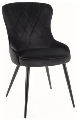 Scaun de sufragerie Lloyd (Negru + Negru). 1050456