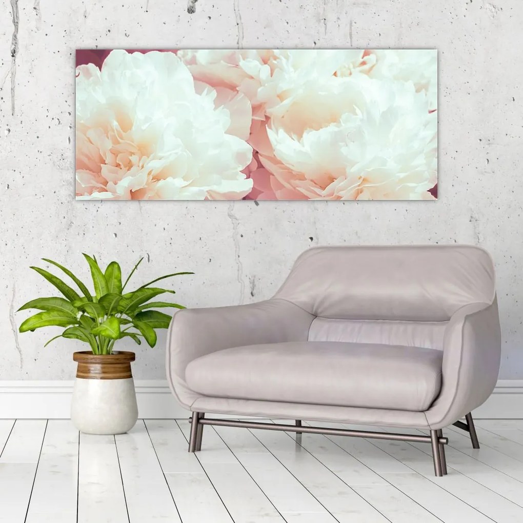 Tablou cu flori (120x50 cm)