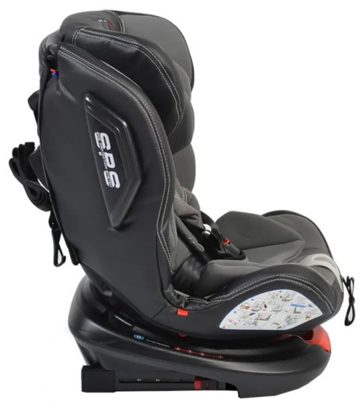 Scaun Auto Pentru Copii cu Isofix NOVOKIDS™ Motion PLUS, Rotire 360°, 0-36 kg, 4 pozitii inclinare, Omologare R-129 i-Size, Transformabil scoica