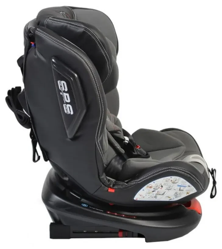 Scaun Auto Pentru Copii cu Isofix NOVOKIDS™ Motion PLUS, Rotire 360°, 0-36 kg, 4 pozitii inclinare, Omologare R-129 i-Size, Transformabil scoica