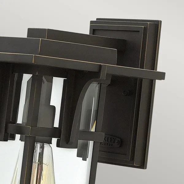 Aplică de exterior MANHATTAN 1xE27/100W/230V IP44 Elstead HK-MANHATTAN2-M