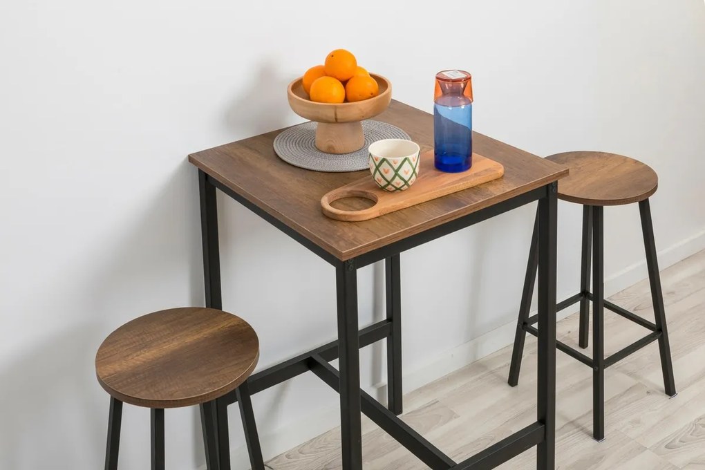 Scaun de bar Mola Barok Black