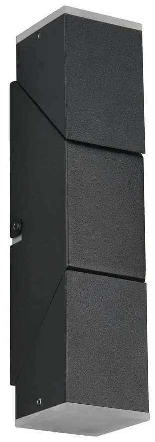 Aplică de perete negru-mat LED Raglan – Trio