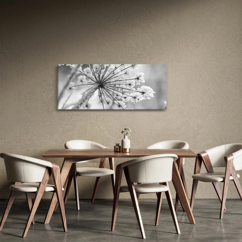 Tablou - Floare în timpul iernii (120x50 cm)