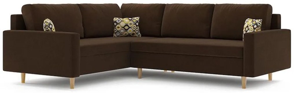 Supermobel Coltar extensibil ASULA 2, 230x75x170, haiti 5/amber 73,stânga
