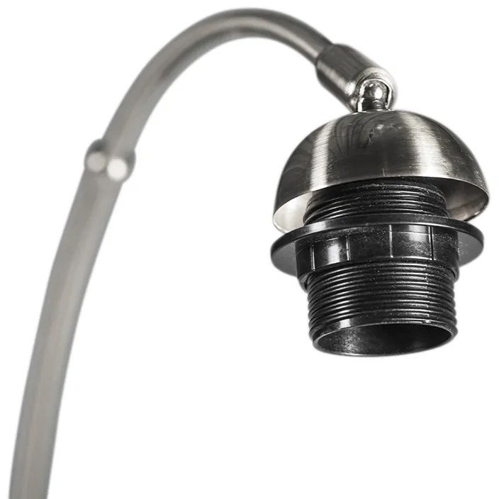 Lampa de perete moderna din otel fara abajur - Boog