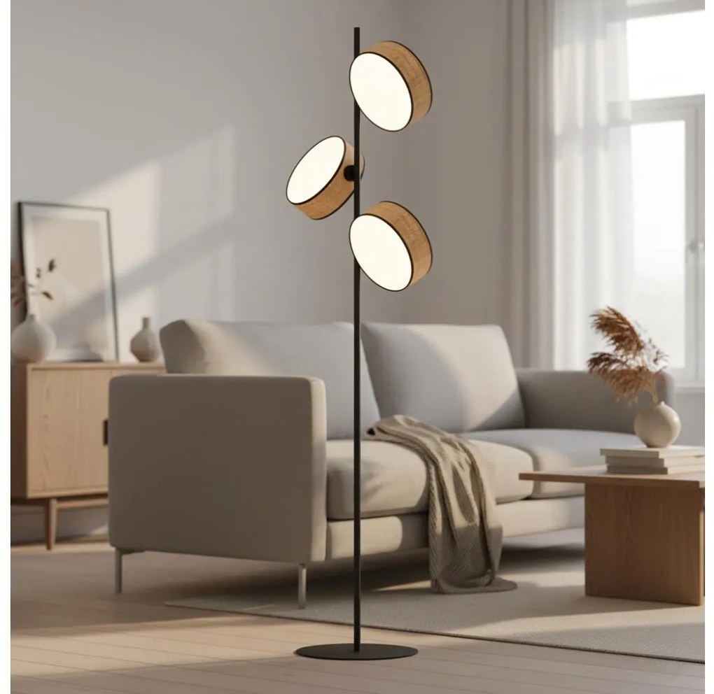 Lampadar DRUMZ 3xE14/10W/230V bej