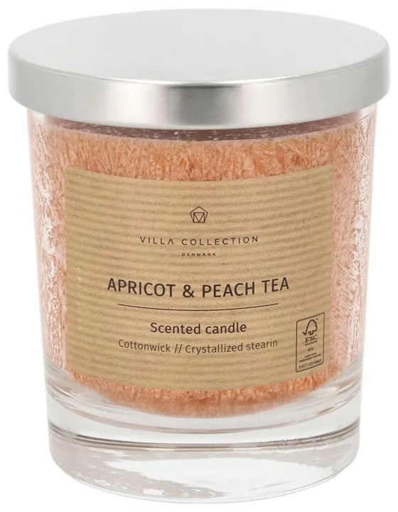 Lumânare parfumată timp de ardere 40 h Kras: Apricot &amp; Peach Tea – Villa Collection