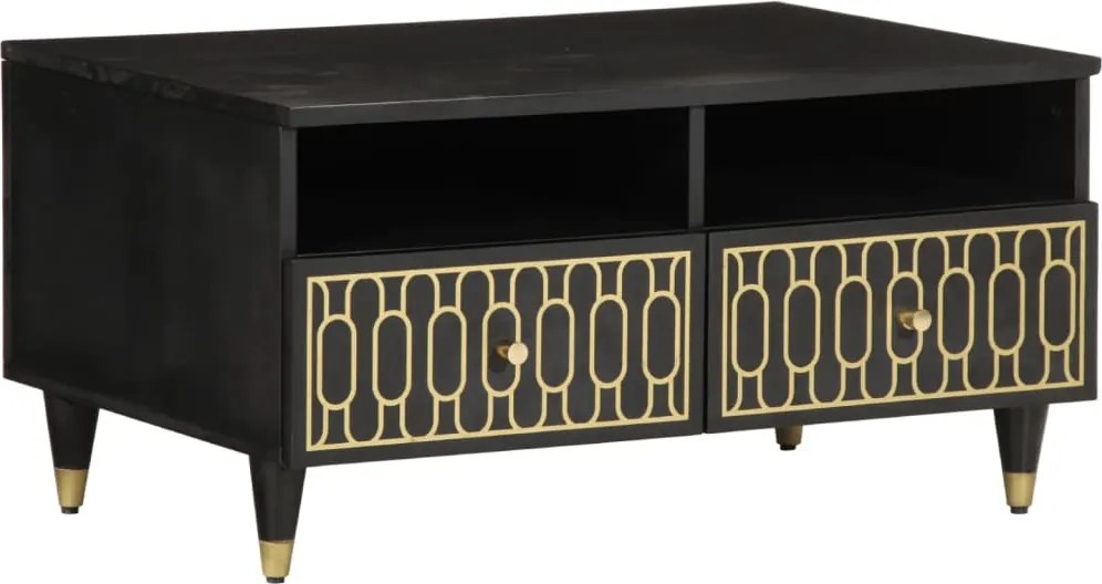 vidaXL Măsuță de cafea, 80x54x40 cm, lemn masiv de mango