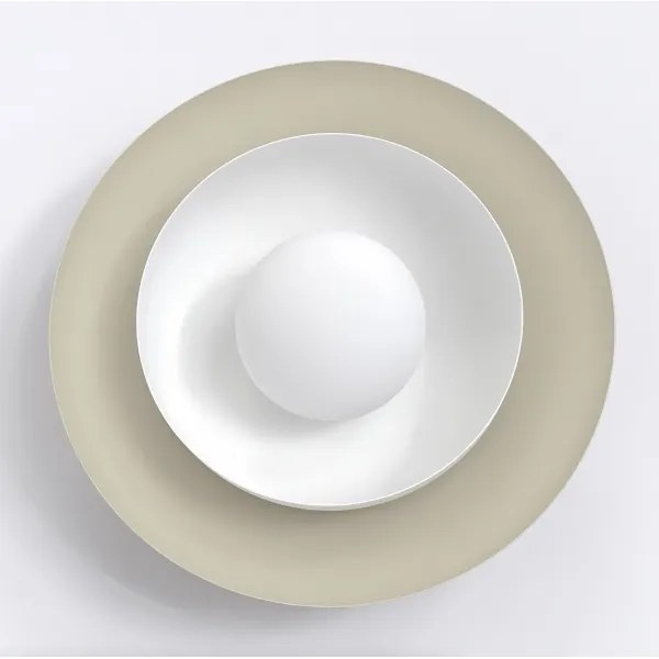 Aplica de perete POPPI 1xG9/8W/230V bej/alb