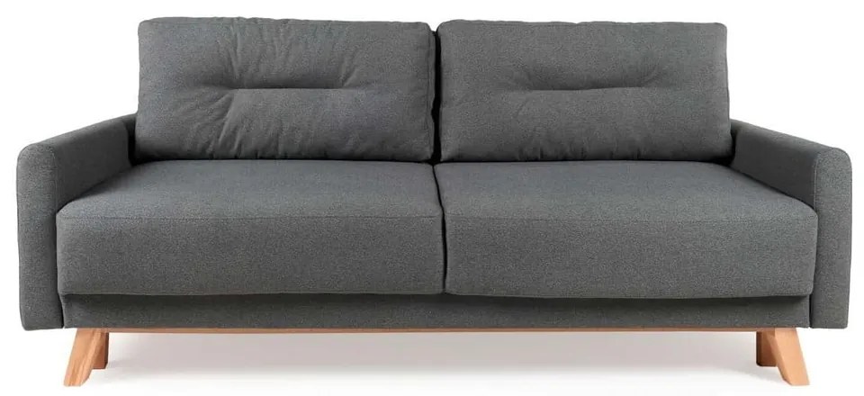 Canapea extensibilă Bonami Selection Pop, gri închis
