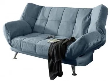 Canapea Extensibila Ikar, 3 Locuri, Lada Depozitare, Denim, 208 X 102 X 98 Cm