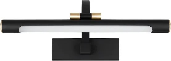 Aplica LED pentru oglindă de baie VINCI, 12 W, 230 V, 40 cm, IP44, negru