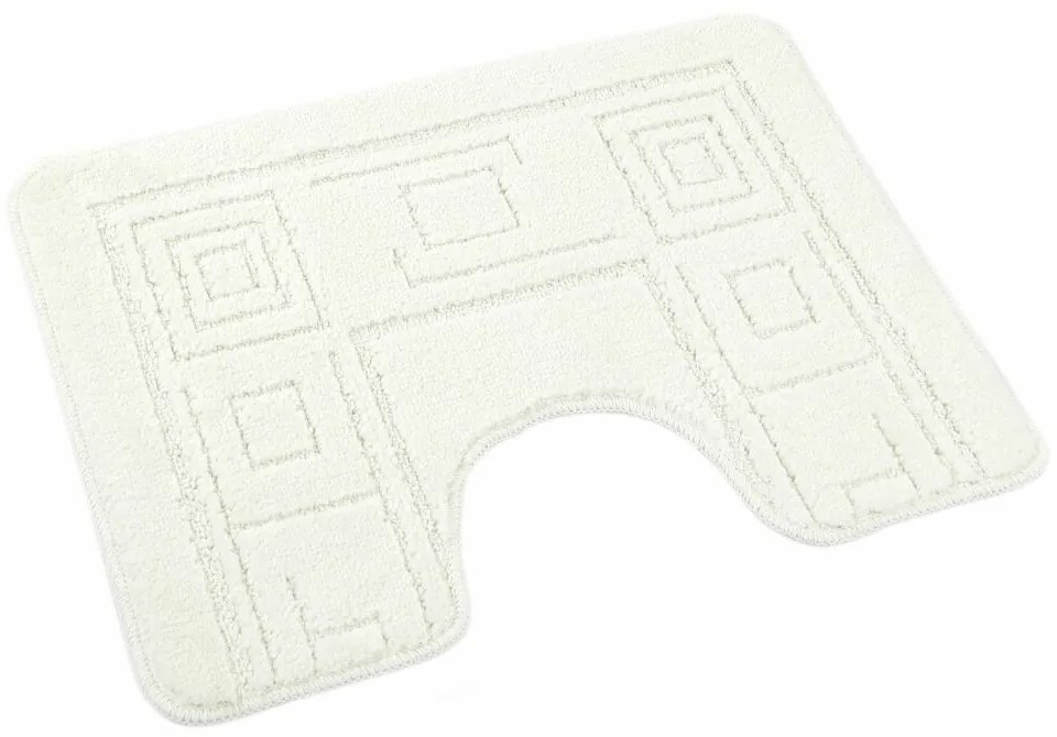 Covoraș pentru WC Kvalitex Ornament crem, 60 x 50cm