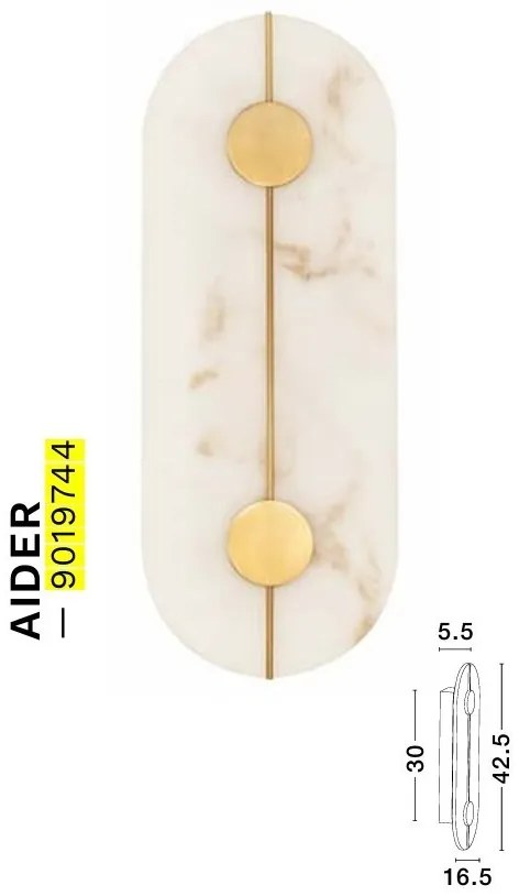 Aplica de perete LED design modern AIDER