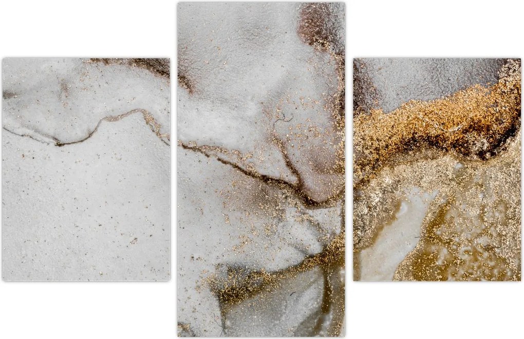 Tablou - Cerneală de marmură (90x60 cm)