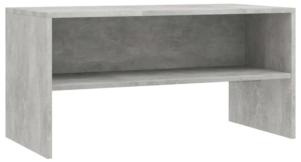 800058 vidaXL Comodă TV, gri beton, 80x40x40 cm, PAL