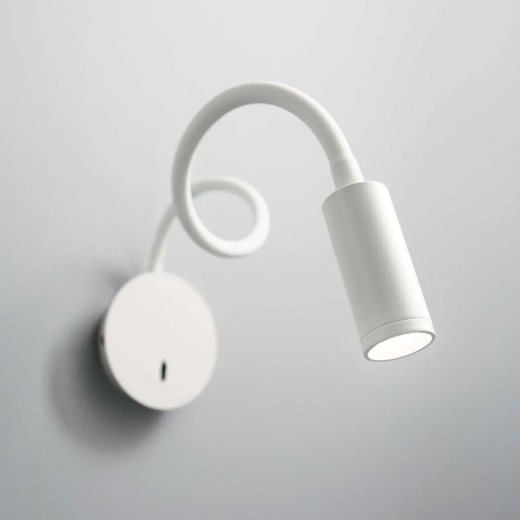 Aplica LED minimalista cu brat orientabil FOCUS-2 AP CROMO