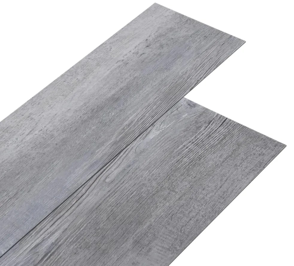 Placi pardoseala autoadezive gri lemn mat 5,02 m   PVC 2 mm matte wood grey, 5.02 m  , 1