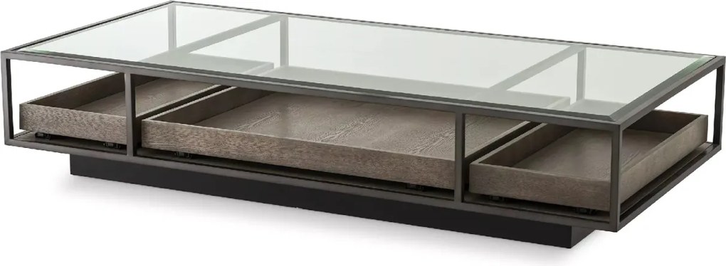 Masuta de cafea design LUX Roxton, 180x90cm