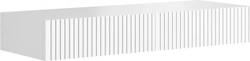 Măsuță de toaletă suspendată cu sertare Nicole 100 cm - alb mat