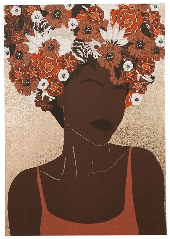 Tablou Flowery 70x100 cm