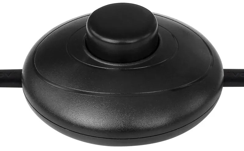 Lampadar, lampa de podea LED design modern Riha negru, alama