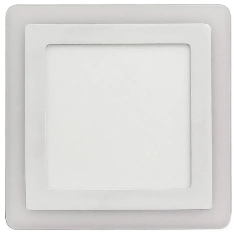 Corp de iluminat LED încastrat pentru baie APLED SQUARE DUO LED/16W/230V 19,5x19,5 cm alb