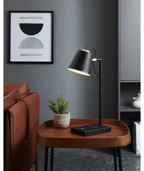 Eglo 900626 - Lampă LED reglabilă cu încărcare wireless LACEY, LED/5,5W/230V