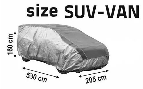 Prelata de protecție Compass împotriva grindineiSUV-VAN , 530 x 205 x 160 cm