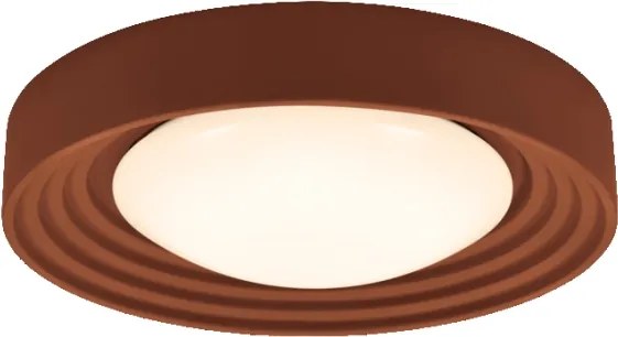 Plafonieră LED Osram ORBIS CONCRETE, dimmabilă, 24,5W/230V, Ø50 cm, maro/beton