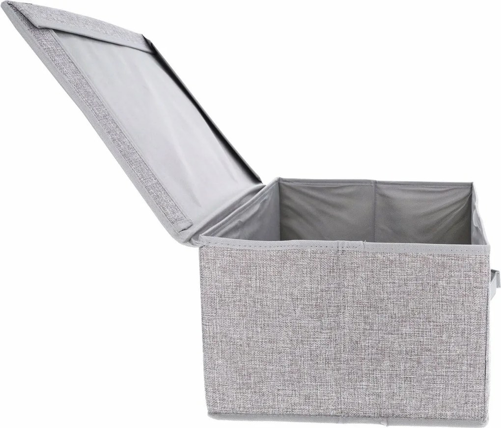 Cutie de depozitare pliabilă cu capac rabatabil 44× 33 × 22 cm, L