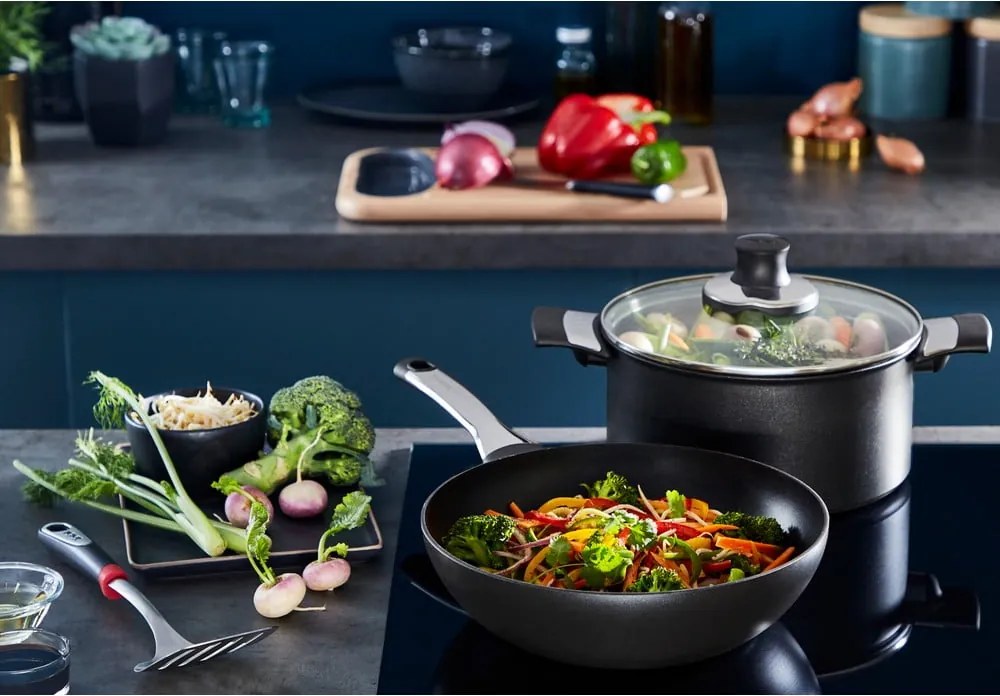 Tigaie tip wok din aluminiu ø 28 cm Excellence – Tefal