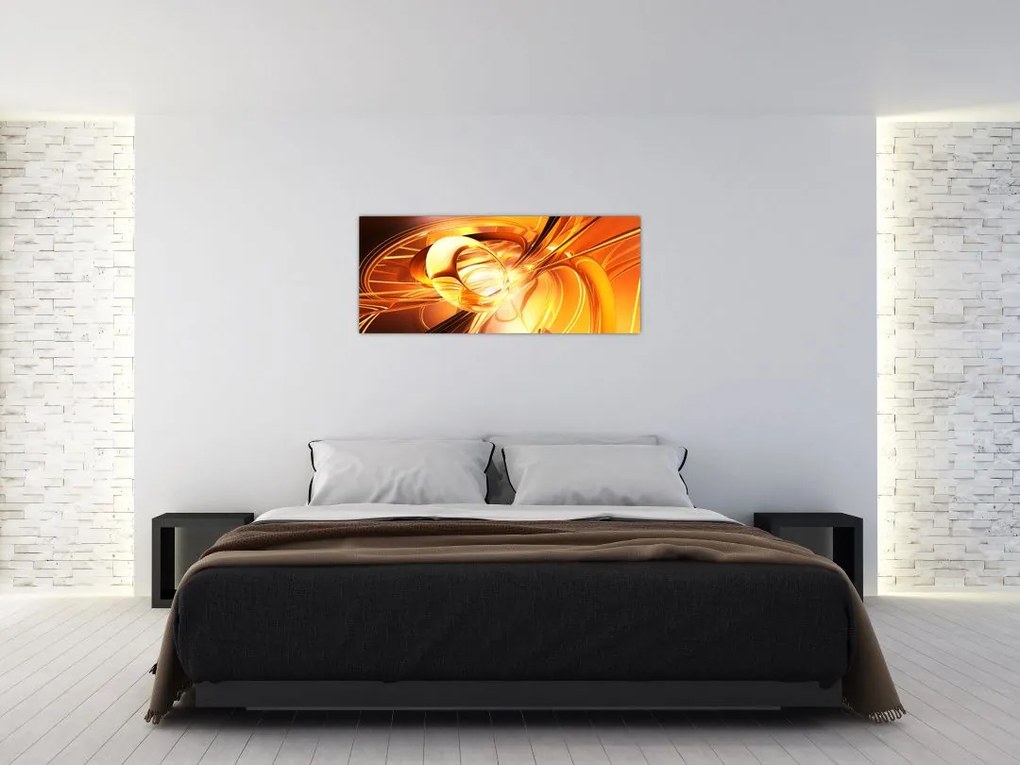 Tablou cu abstracție (120x50 cm)
