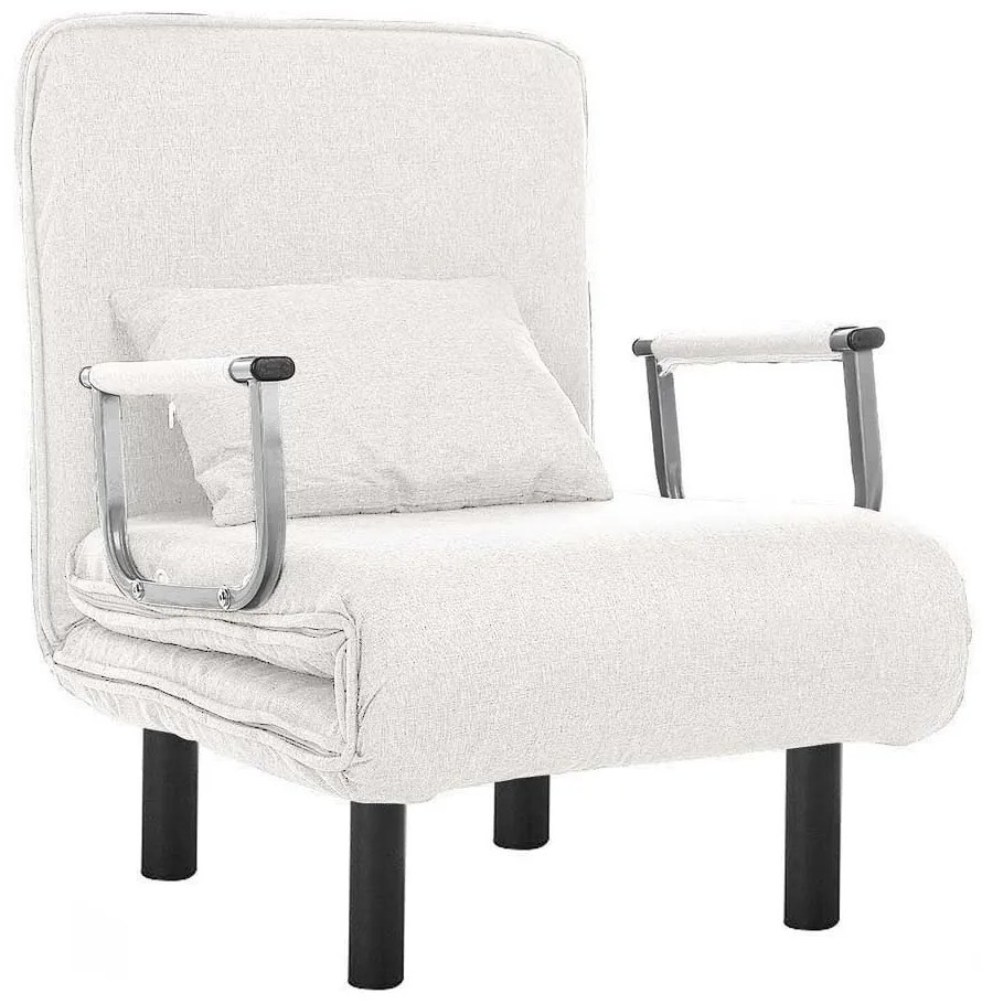 Fotoliu pat 2 în 1-bej