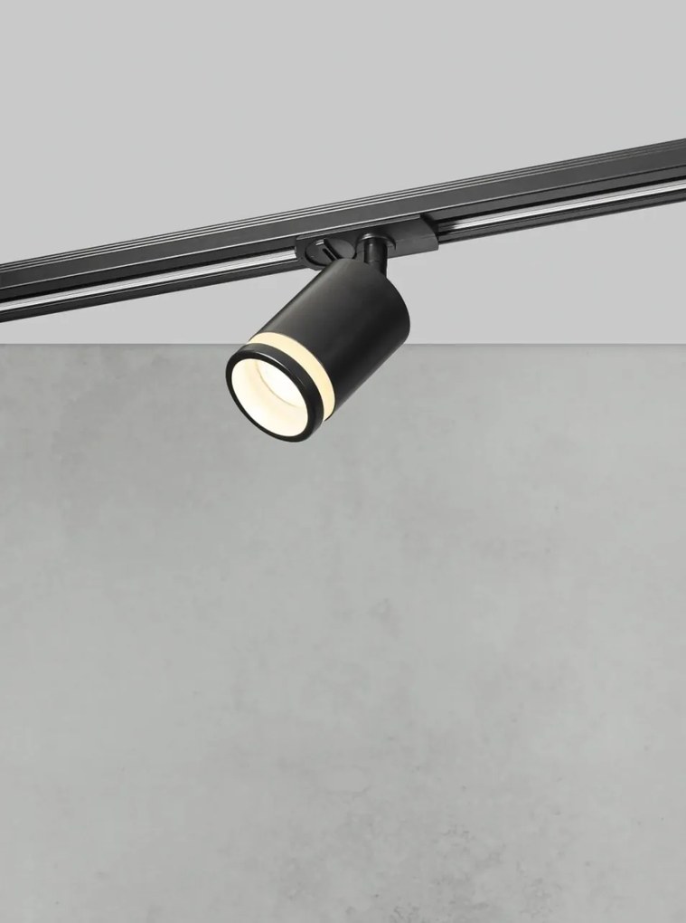 Accesoriu, Spot directionabil Rondie negru, pentru sina Nordlux Link