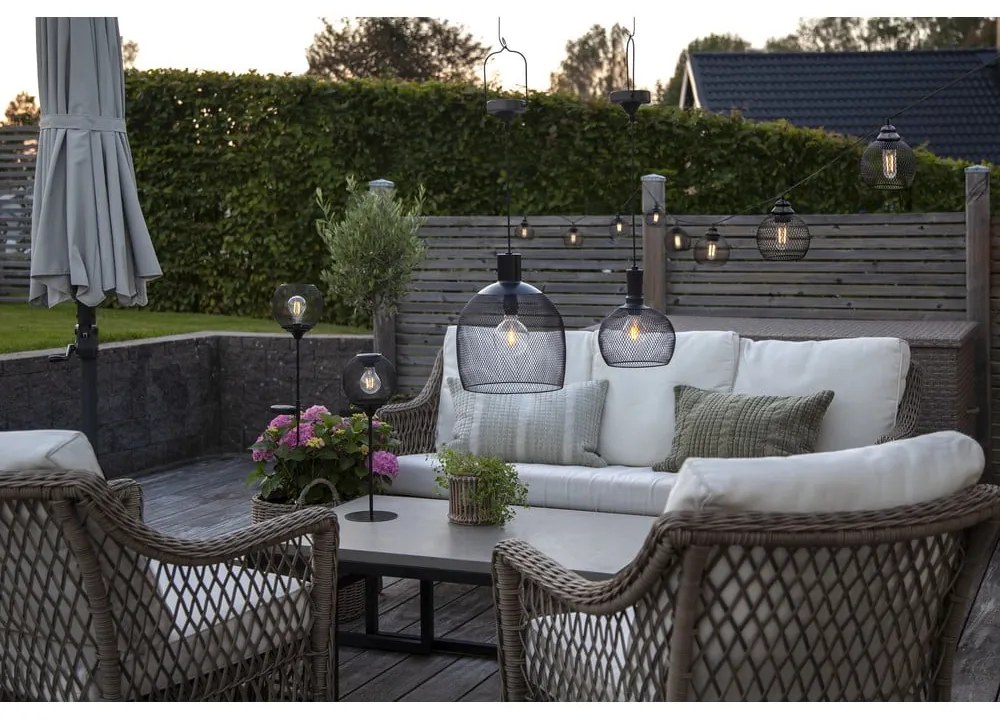 Lampă solară cu LED-uri pentru exterior Star Trading Sunlight, înălțime 45 cm