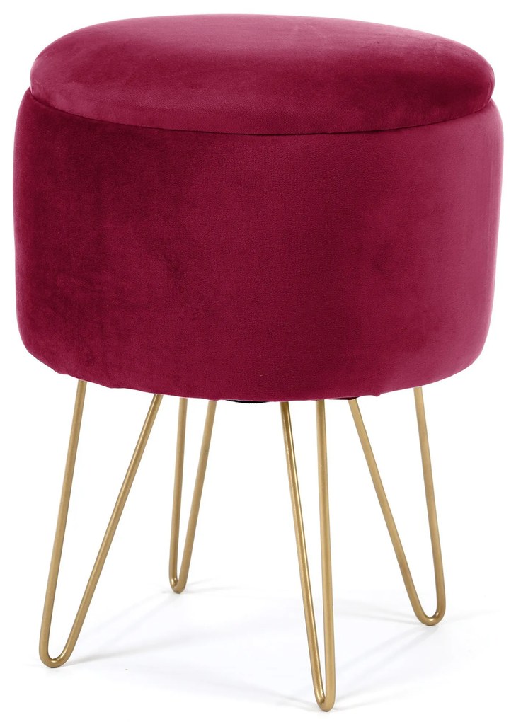 Taburete Lareina (burgund). 1069489