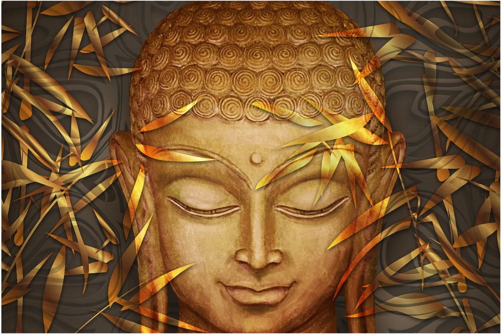 Tablou - Buddha de aur (90x60 cm)